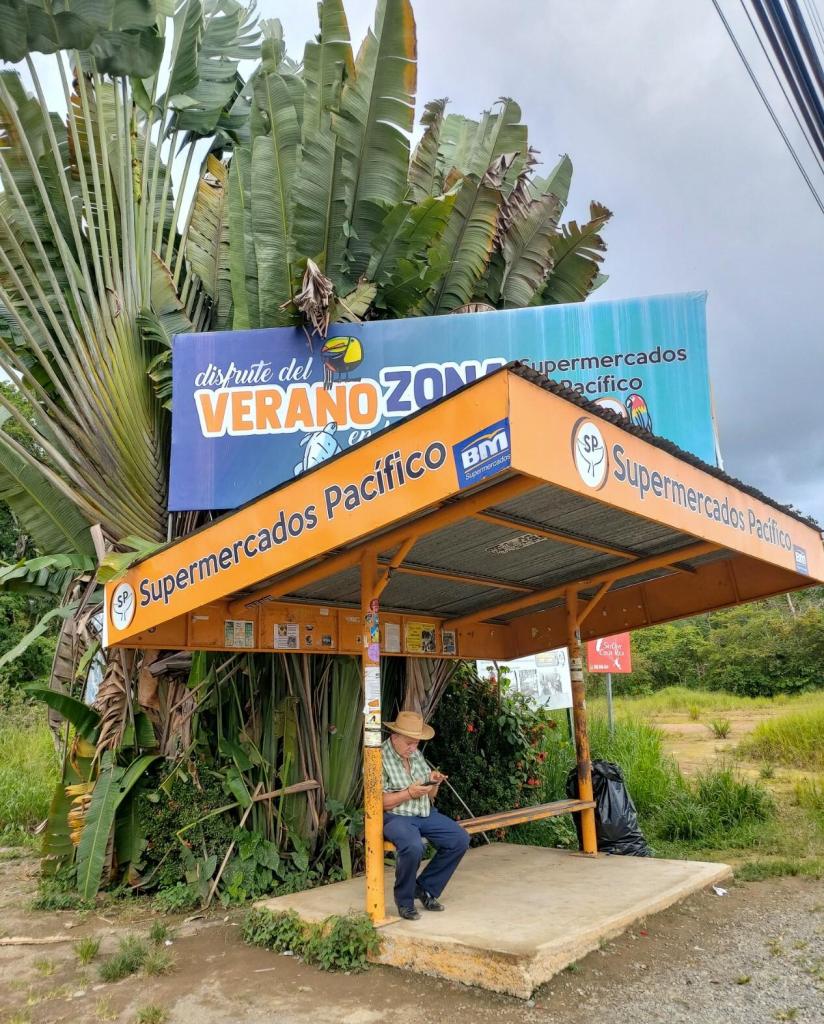 Bushalte Uvita Costa Rica