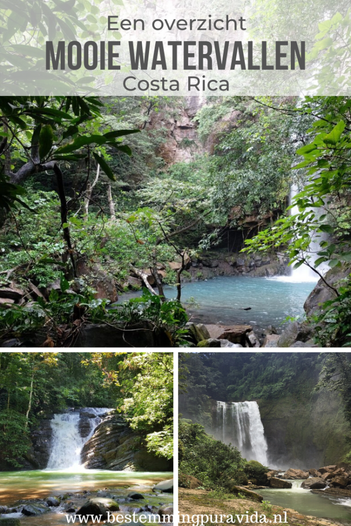 Mooie watervallen Costa Rica