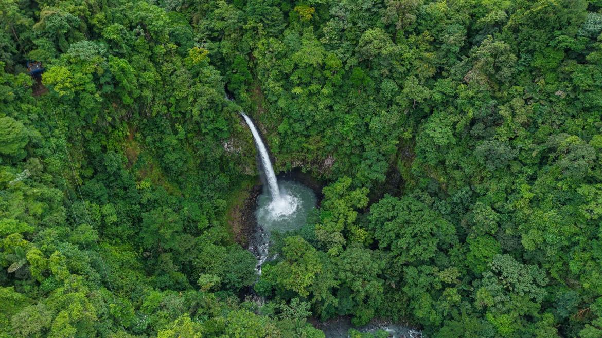 Waterval La Fortuna Costa Rica